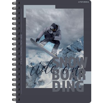 Kołozeszyt A5 80k kratka POSTER 400182023 TOP 2000