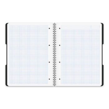 Kołozeszyt A5 80k kratka ECO PP OCEAN czarny 400198753 HERLITZ