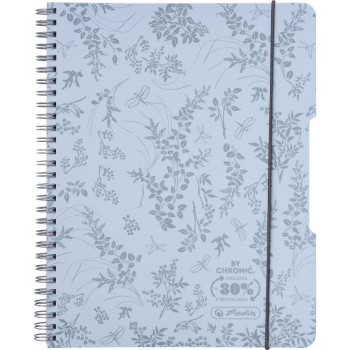 Kołozeszyt A5 80k kratka ECO PP PASTEL błektiny 400198755 HERLITZ