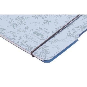 Kołozeszyt A5 80k kratka ECO PP PASTEL błektiny 400198755 HERLITZ