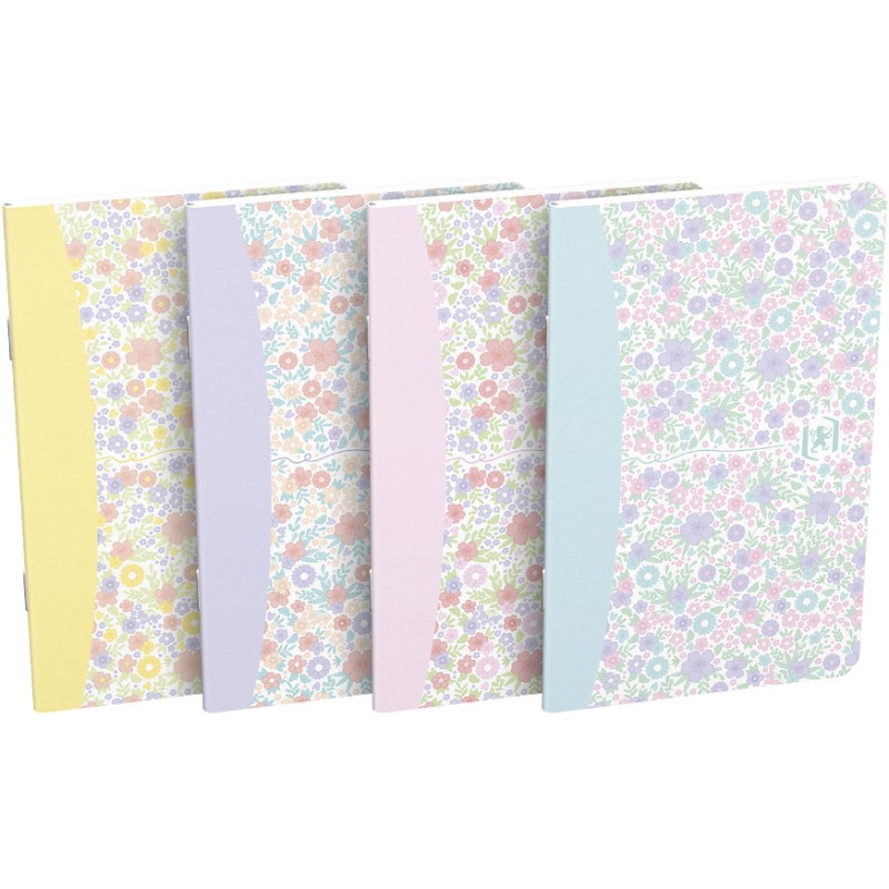 Notesik OXFORD FLORAL 90x140mm 30k linia 400111055