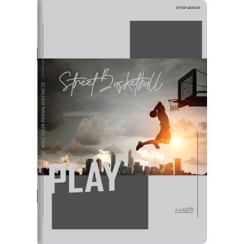 Zeszyt B5 80k kratka margines POSTER 400183843 TOP 2000