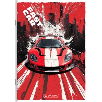 Zeszyt A5 32k kratka margines FAST CAR 400196836 HERLITZ