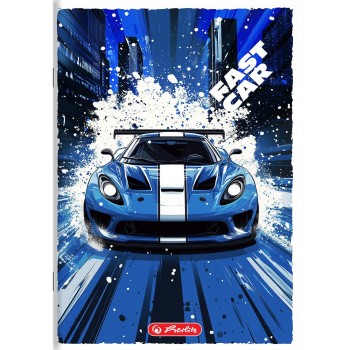 Zeszyt A5 32k kratka margines FAST CAR 400196836 HERLITZ