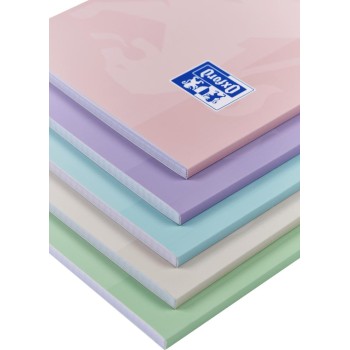 Brulion A5 60k kratka margines miękka oprawa TOUCH PASTEL 400175355 OXFORD