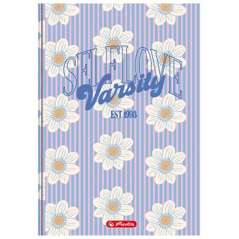 Brulion A4 96k kratka z marginesem mix okładek 400206371 HERLITZ