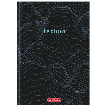 Brulion A4 96k kratka z marginesem mix okładek 400206371 HERLITZ