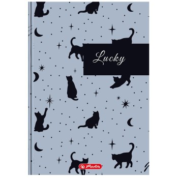 Brulion A4 96k kratka z marginesem mix okładek 400206371 HERLITZ