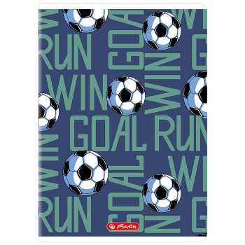 Zeszyt A4 32k linia podwójna kolorowa mix 400206361 HERLITZ