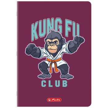 Zeszyt A4 32k linia podwójna kolorowa mix 400206361 HERLITZ