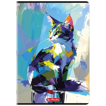 Zeszyt A4 60k linia z marginesem mix 400206364 HERLITZ