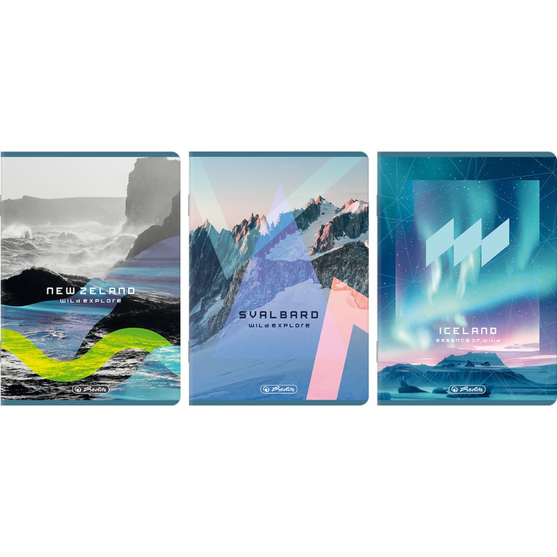 Zeszyt A4 60k kratka z marginesem SOLARPUNK 400207532 HERLITZ