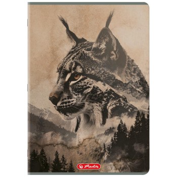 Zeszyt A4 96k linia z marginesem WILD 400206435 HERLITZ