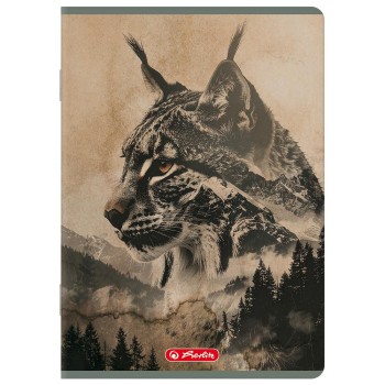 Zeszyt A5 60k linia z marginesem WILD 400206389 HERLITZ