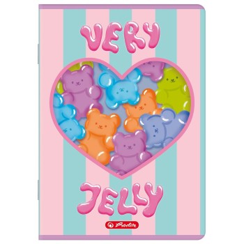 Zeszyt A5 32k kratka z marginesem JELLY 400206378 HERLITZ
