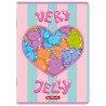 Zeszyt A5 32k kratka z marginesem JELLY 400206378 HERLITZ