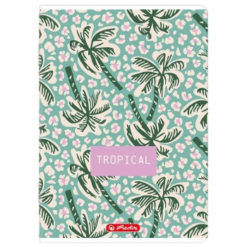 Zeszyt A5 96k kratka z marginesem mix 400206359 HERLITZ