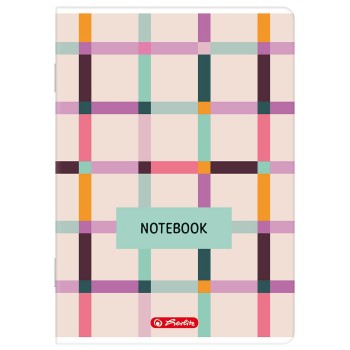 Zeszyt A5 96k kratka z marginesem mix 400206359 HERLITZ