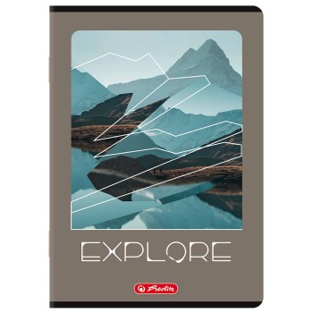 Zeszyt A5 96k kratka z marginesem mix 400206359 HERLITZ