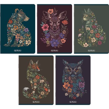 Zeszyt A5 80k kratka z marginesem FLORIMALS 400210662 HERLITZ