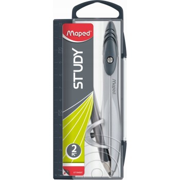 Cyrkiel STUDY 120 z ołówkiem drewnianym 119410 MAPED