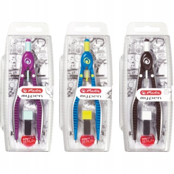 Cyrkiel szkolny MY PEN mix kolorów 300003002 HERLITZ