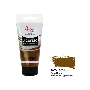 Farba akrylowa Rosa Studio 75ml NATURAL UMBER 425