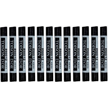 Kredki pastele suche IVORY BLACK (12 szt.) 8500/12 KOH-I-NOOR