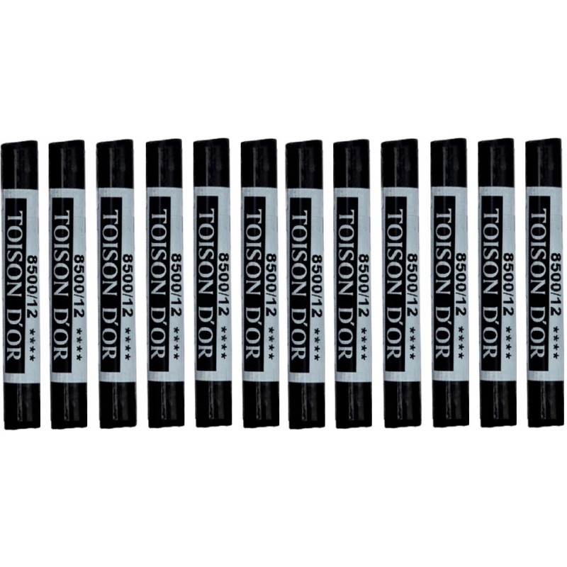 Kredki pastele suche IVORY BLACK (12 szt.) 8500/12 KOH-I-NOOR