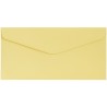 Koperta DL gładki żółty satynowany 120g. (10szt.) 280137 Galeria Papieru