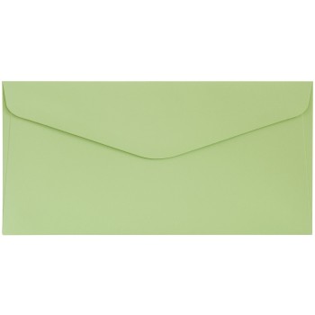 Koperta DL gładki jasnozielony satynowany 120g. (10szt.) 280133 Galeria Papieru