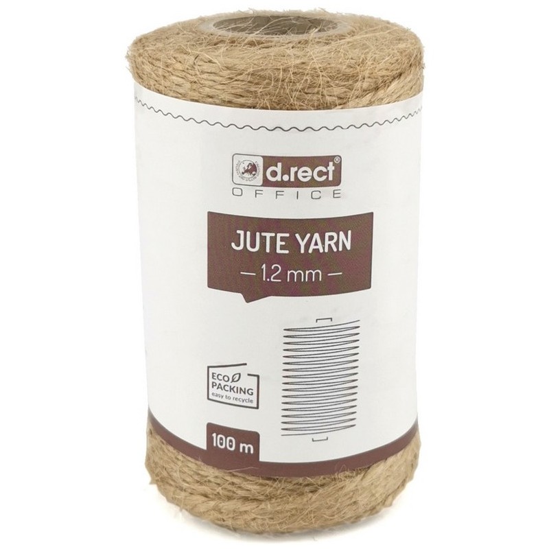Sznurek jutowy 1.2mm / 100m szpula 800155 d.rect