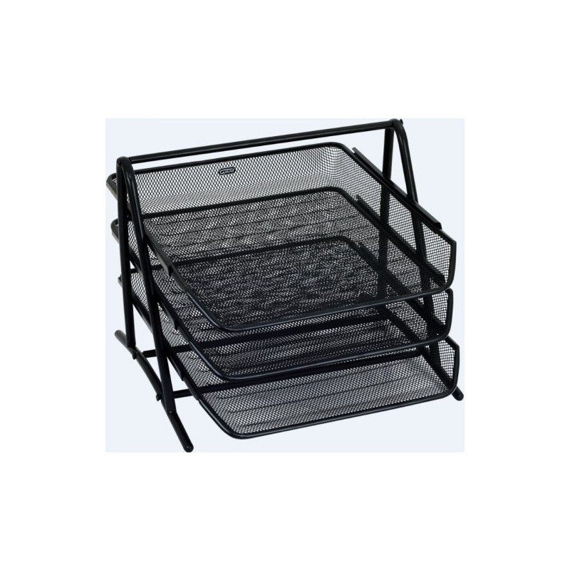 Stojak na dokumenty czarny metalowy 3-szufladki GR-069 GRAND 120-1117