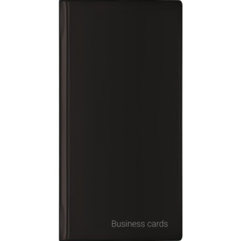 Wizytownik Etui na 96 wizytówek czarny WI-02 BIURFOL