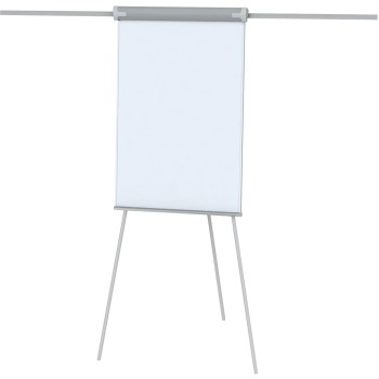 Flipchart na trójnogu, suchościeralny magnetyczny AQUA, 68x105xh180 cm MEMOBE MF002