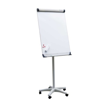 Flipchart suchościeralny-magnetyczny NATUNA 100x70 mobilny