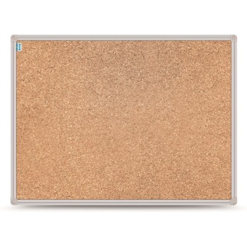 Tablica korkowa 120x90cm rama aluminiowa MEMOBE SMART MSTC120090