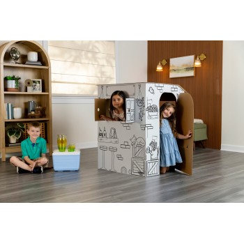 Domek do kolorowania STRAGAN XL 100142507 FELLOWES