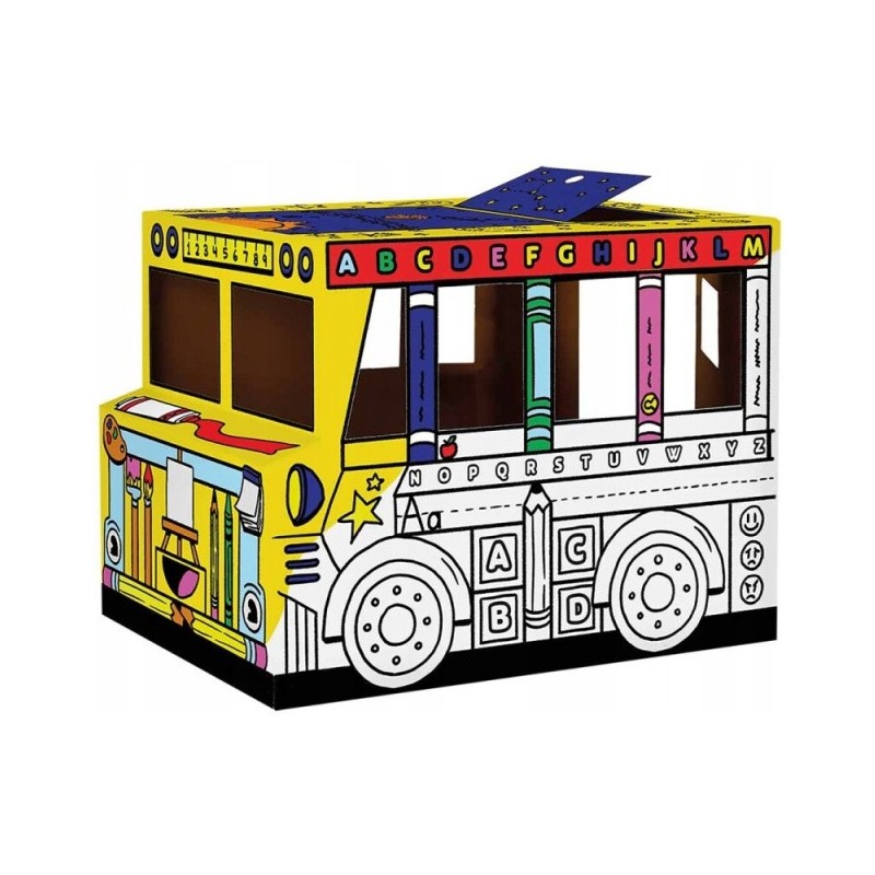 Domek do kolorowania AUTOBUS XXL 100130976 FELLOWES