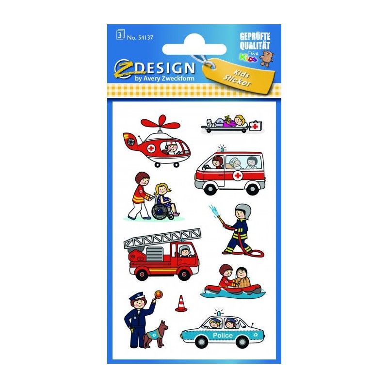 Naklejki Służby ratunkowe 54137 Z-DESIGN KIDS AVERY ZWECKFORM