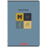 Zeszyt A4 16k pieciolinia MUZYKA pionowy 400206360 HERLITZ
