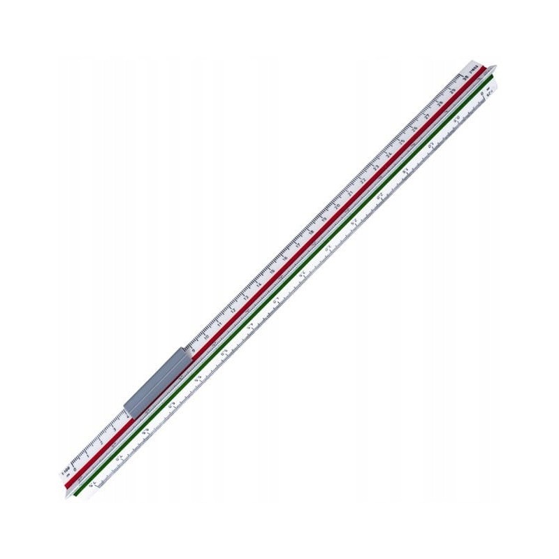 Linijka skalówka trójboczna budowlana 602 KOH-I-NOOR 715004