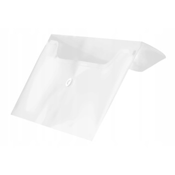 Koperta PP na zatrzask DL transparentna (12 szt.) BT612-T TETIS