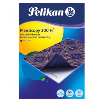Kalka ołówkowa A4 10ark. 200H niebieska 100401561 PELIKAN