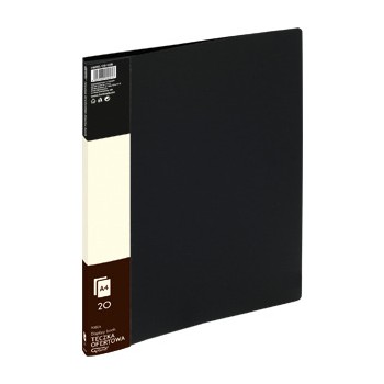 Teczka ofertowa 9002A czarna 20 koszulek 120-1208 GRAND