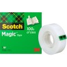 Taśma biurowa SCOTCH MAGIC 810 matowa 19x10m w pudełku 3M-UU003122981