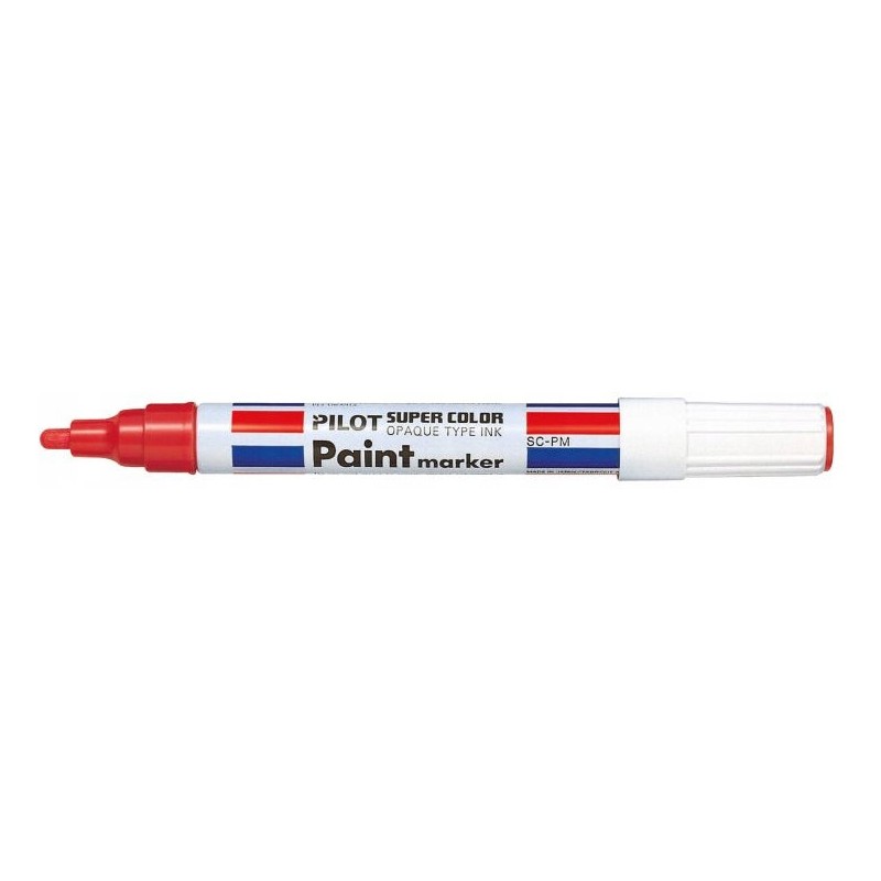 Marker olejowy PILOT grubość M czerwony PISC-PMR