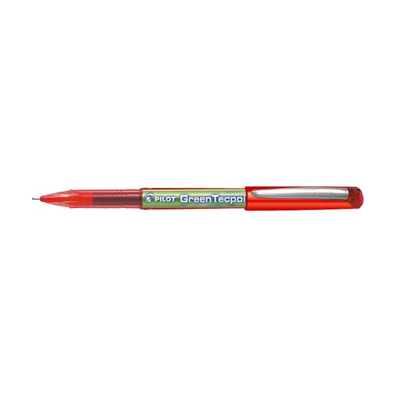 Cienkopis kulkowy GREENTECPOINT BG czerwony BX-GR5-R-BG PILOT