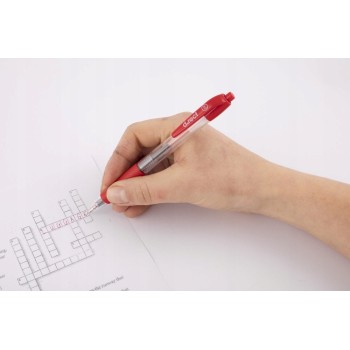 Długopis automatyczny 294A czerwony 101322 D.RECT