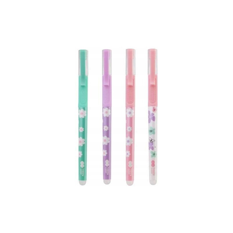 Długopis wymazywalny Pearl Flower 0.5mm niebieski HA 4120 01PF-3 HAPPY COLOR